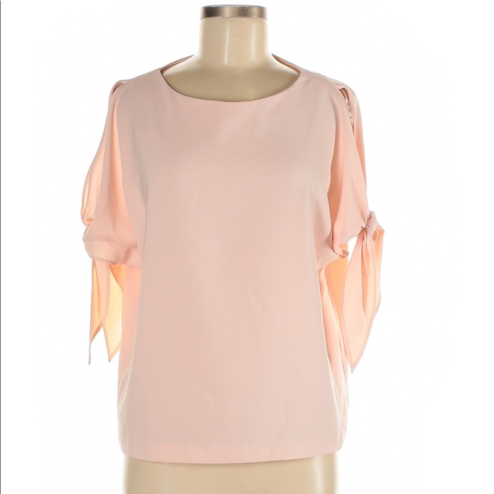 Soft pink blush blouse NWT